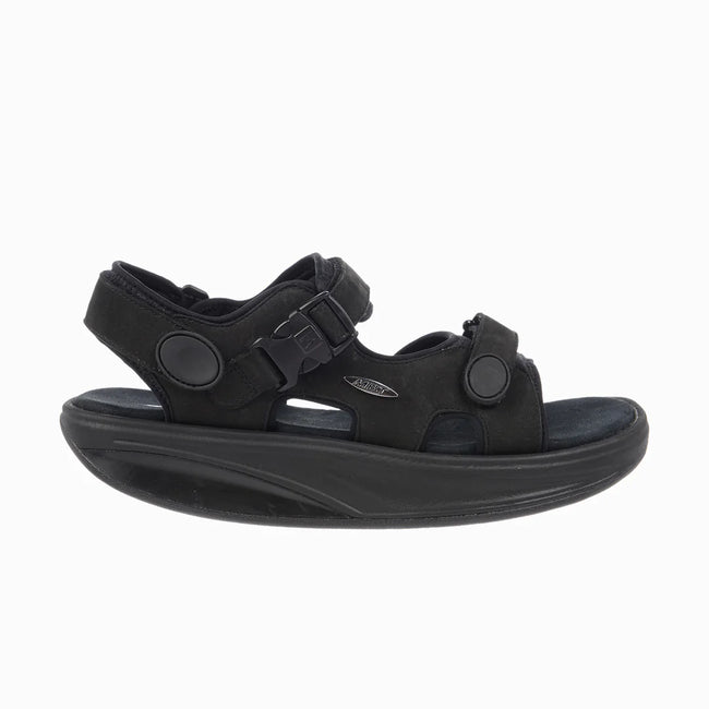 MBT Kisumu Classic Black Sandal Herr
