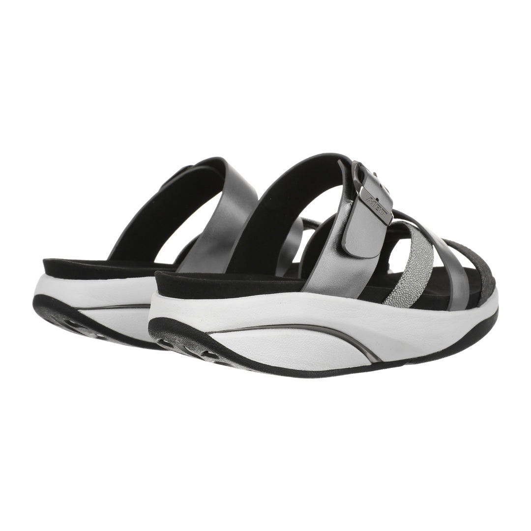 MBT Fasi Gun Metal Sandal Dam