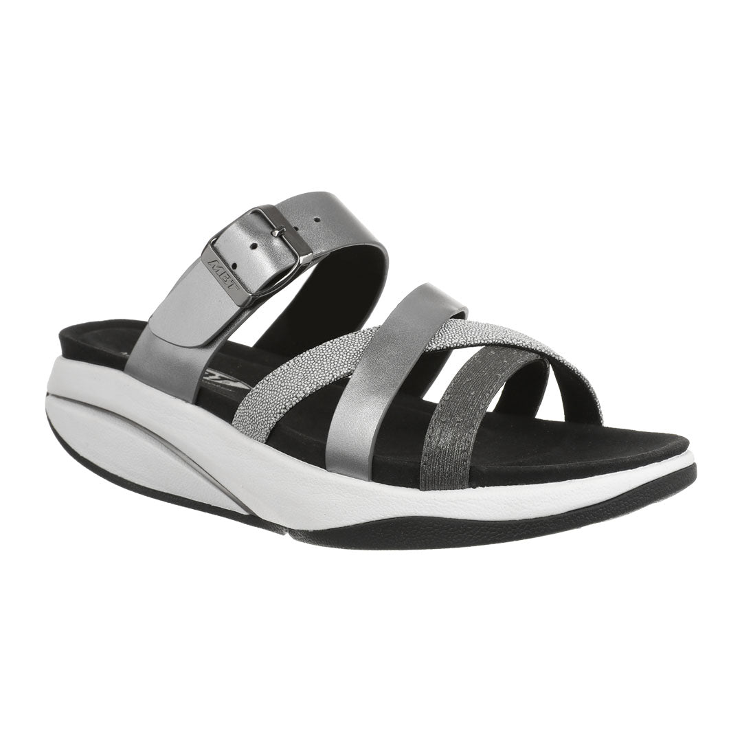 MBT Fasi Gun Metal Sandal Dam