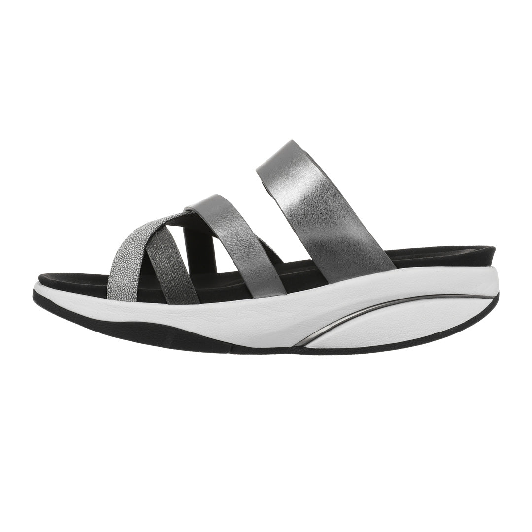 MBT Fasi Gun Metal Sandal Dam