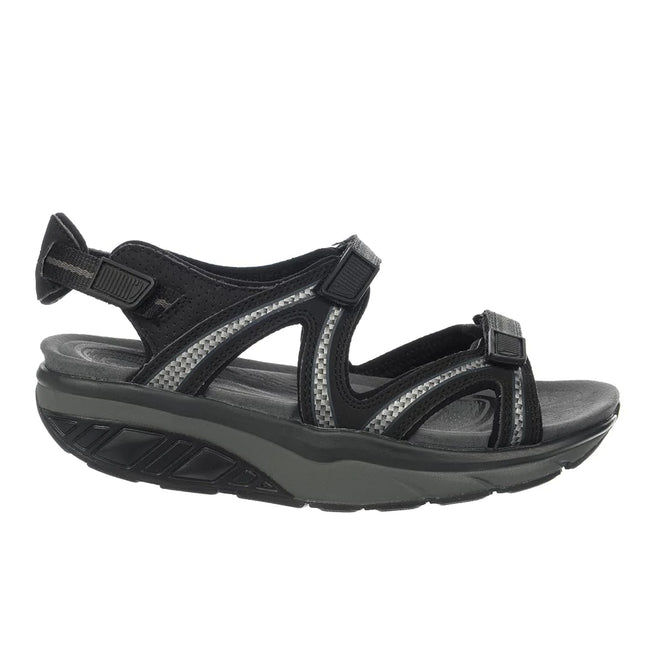 MBT Lila 6 Sport Black Charcoal Gray Sandal Dam