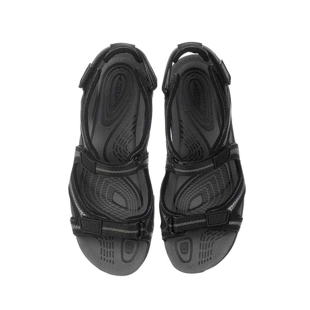 MBT Lila 6 Sport Black Charcoal Gray Sandal Dam